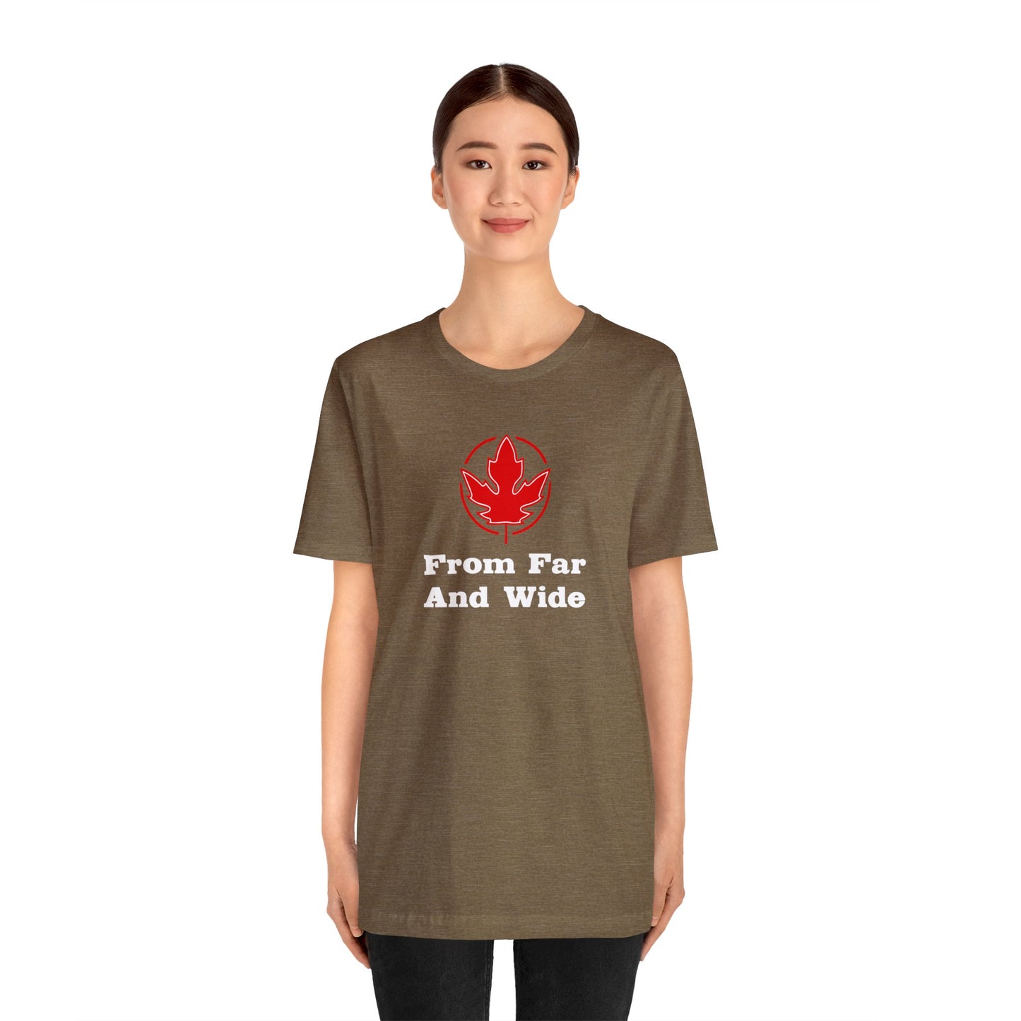 From Far..Unisex Jersey Short Sleeve Tee