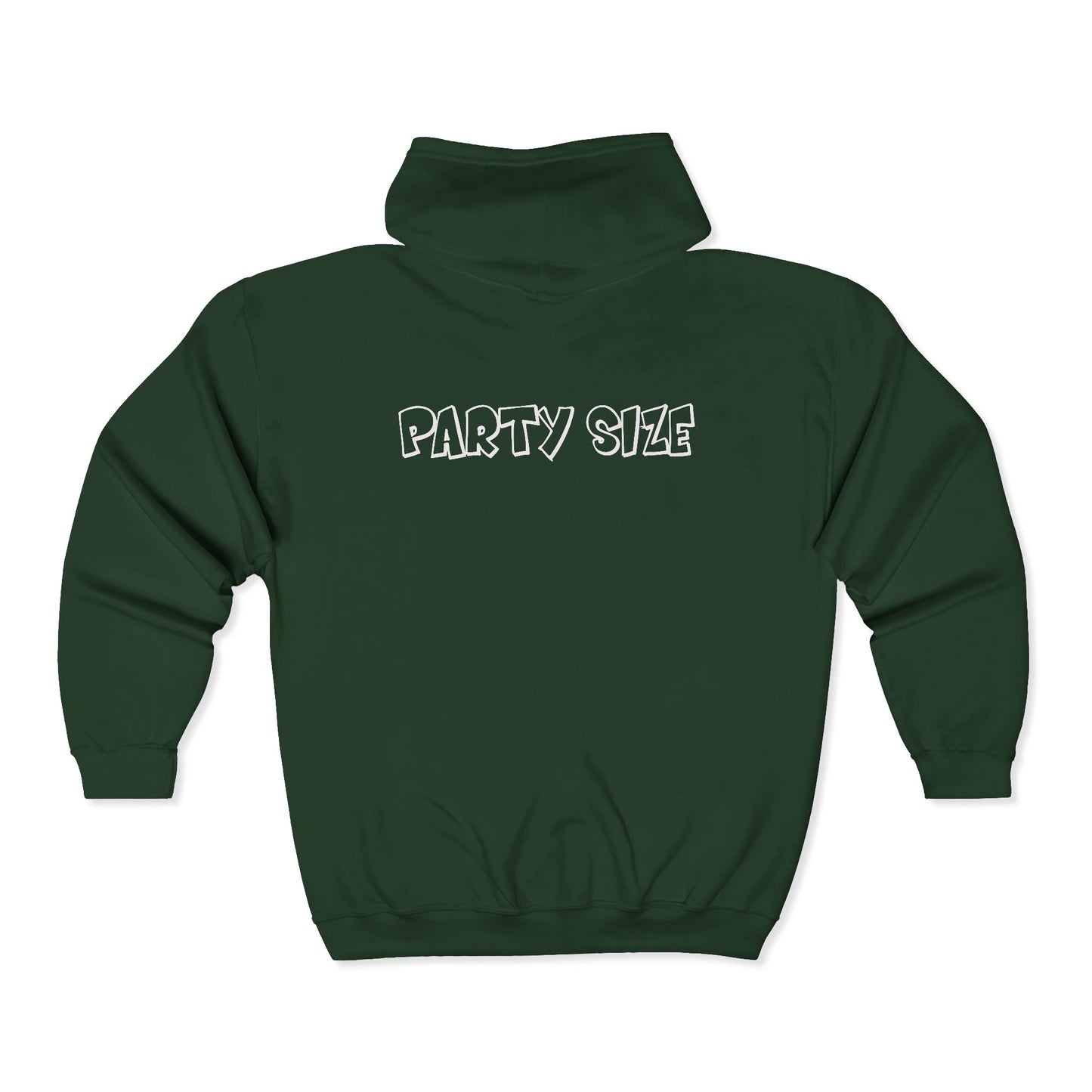 Party Size Unisex Heavy Blend™ Full Zip Hooded Sweatshirt