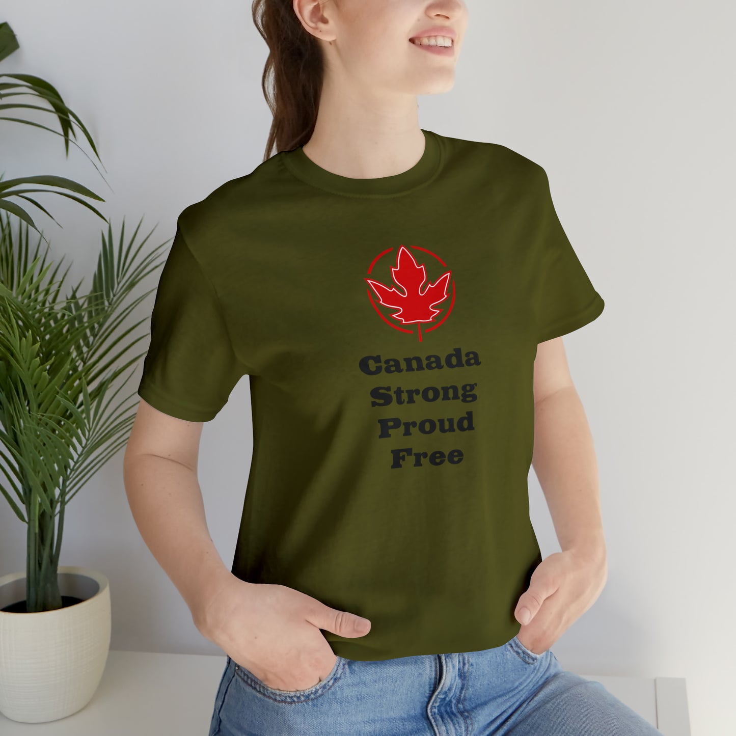 Strong  Proud ..Unisex Jersey Short Sleeve
