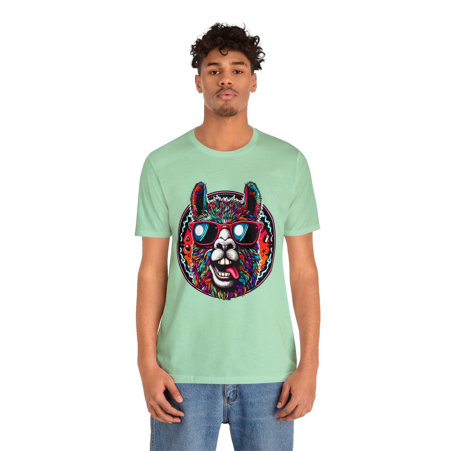 Mamma Llama..Unisex Jersey Short Sleeve Tee