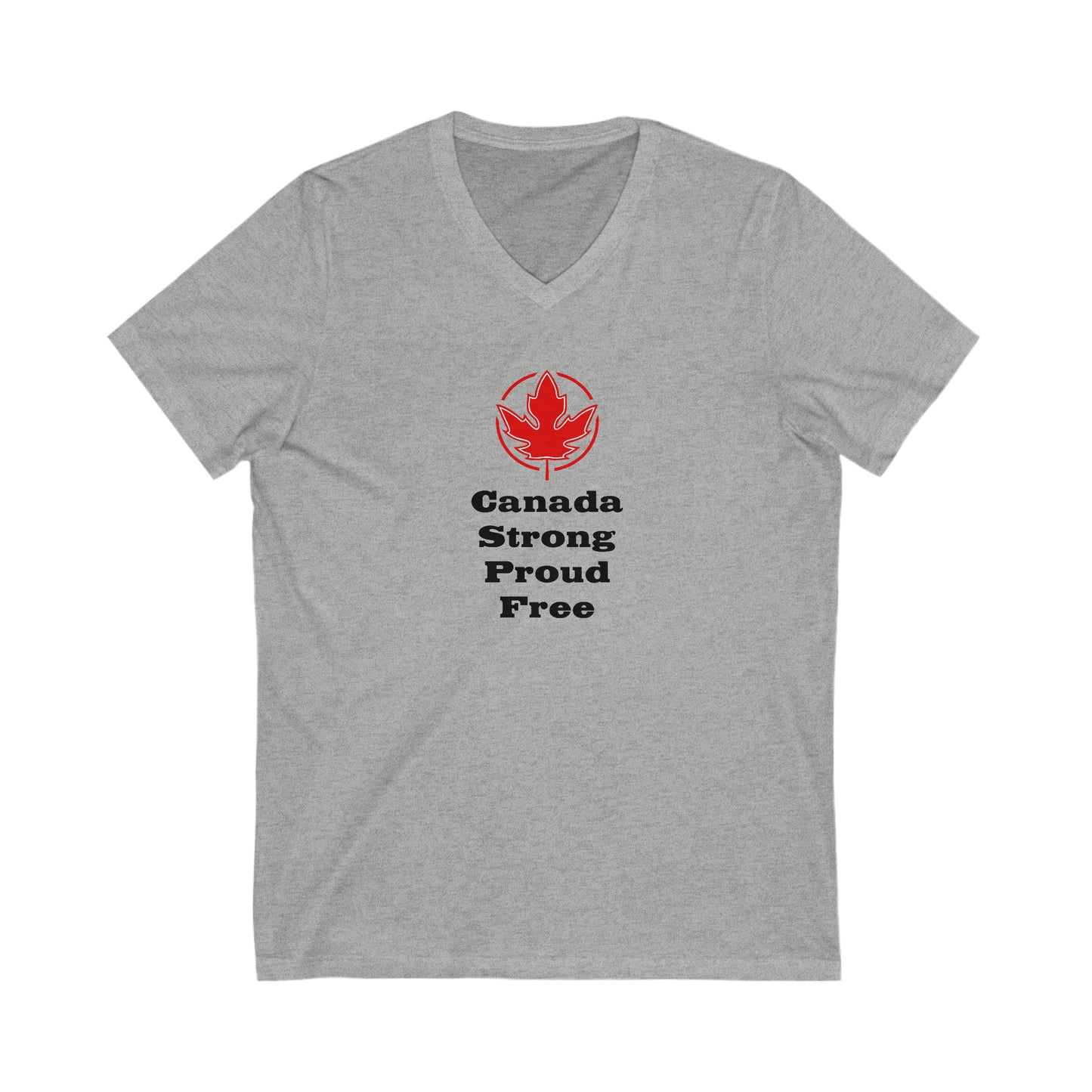 Strong Proud..Unisex Jersey Short Sleeve V-Neck