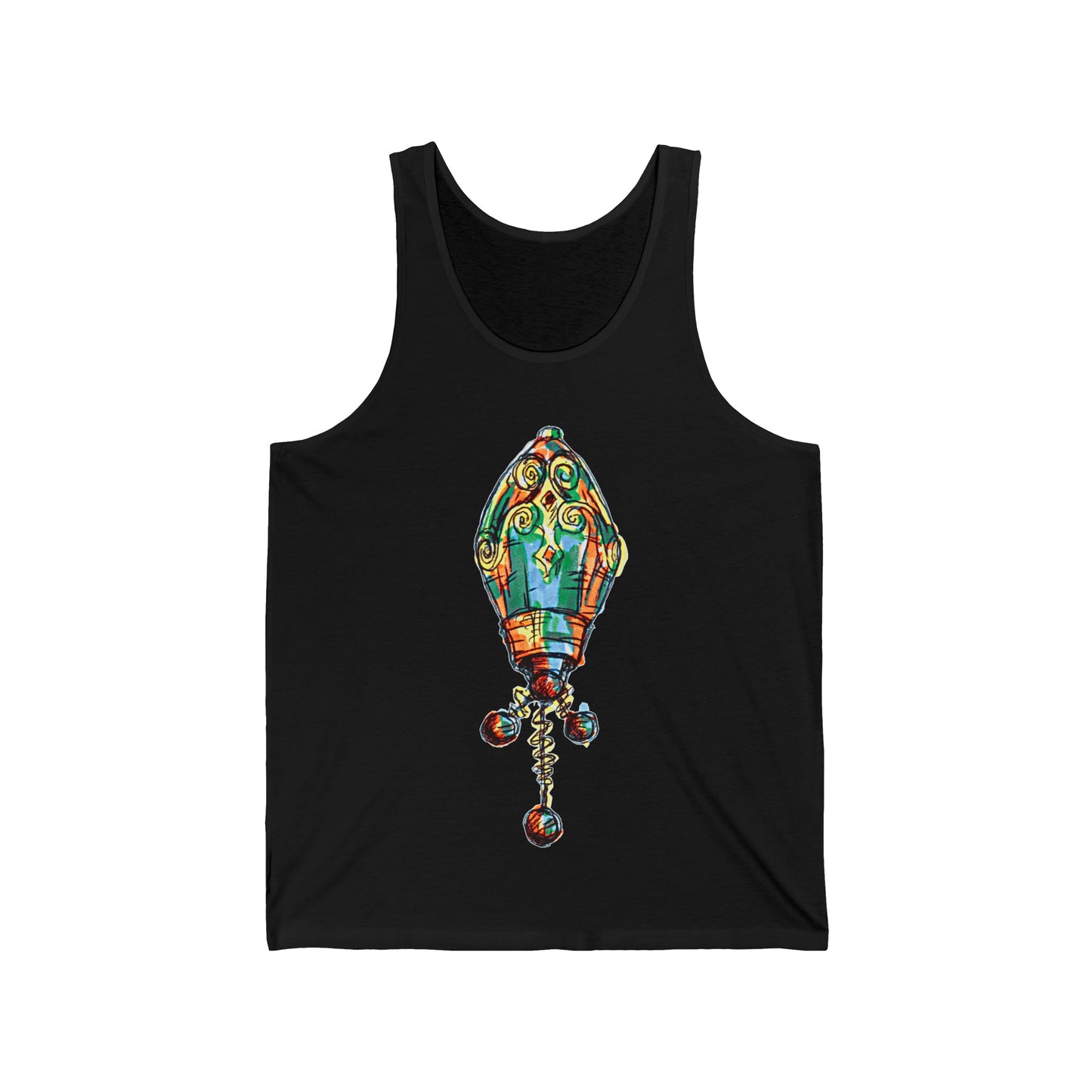 Rocket of Hope. Unisex Jersey Tank