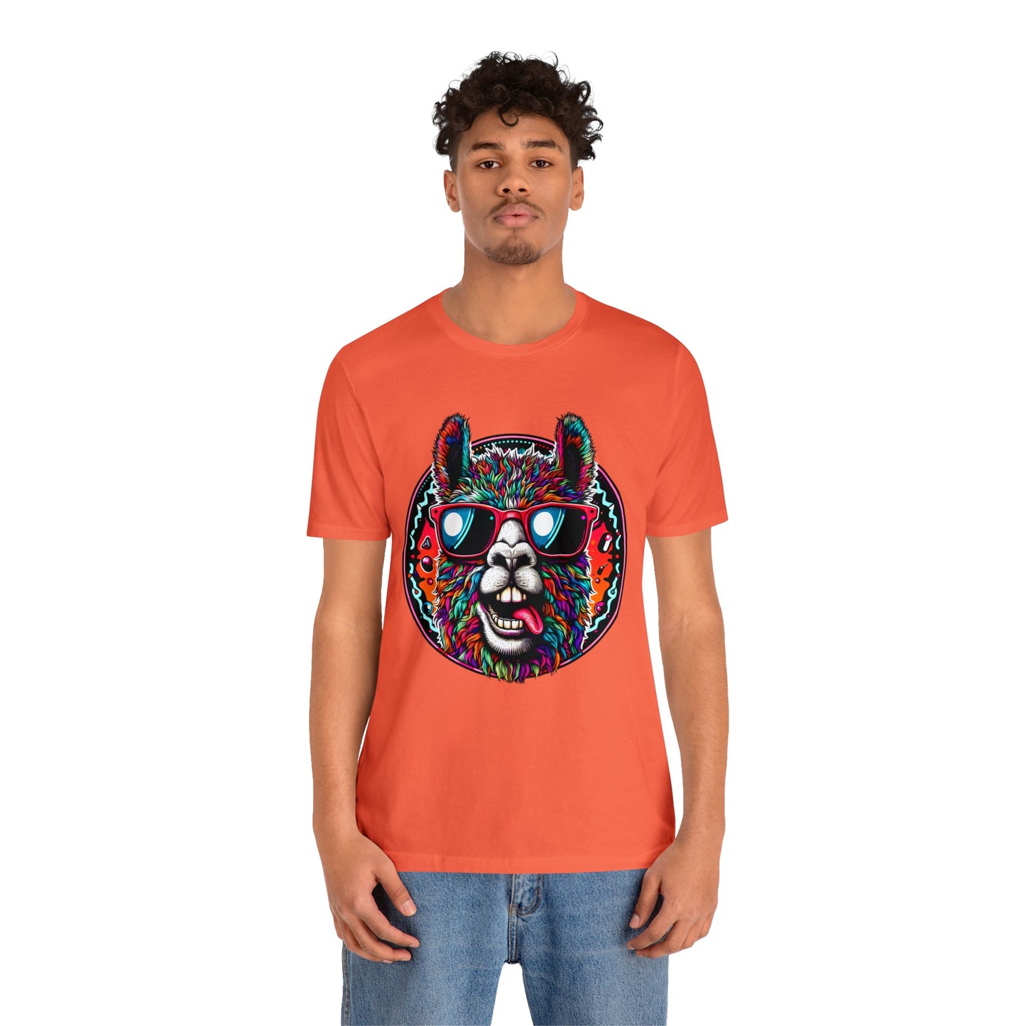 Mamma Llama..Unisex Jersey Short Sleeve Tee