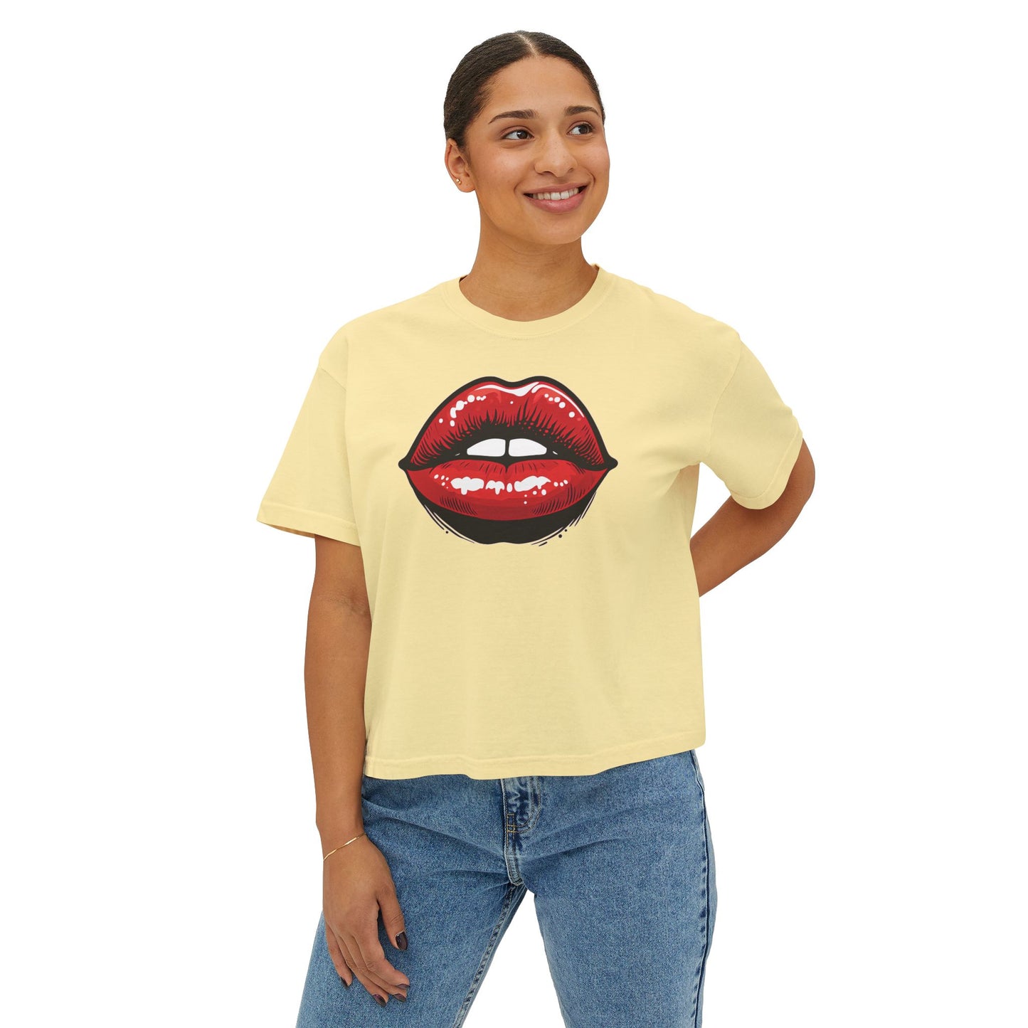 Lippable Women's Boxy Tee