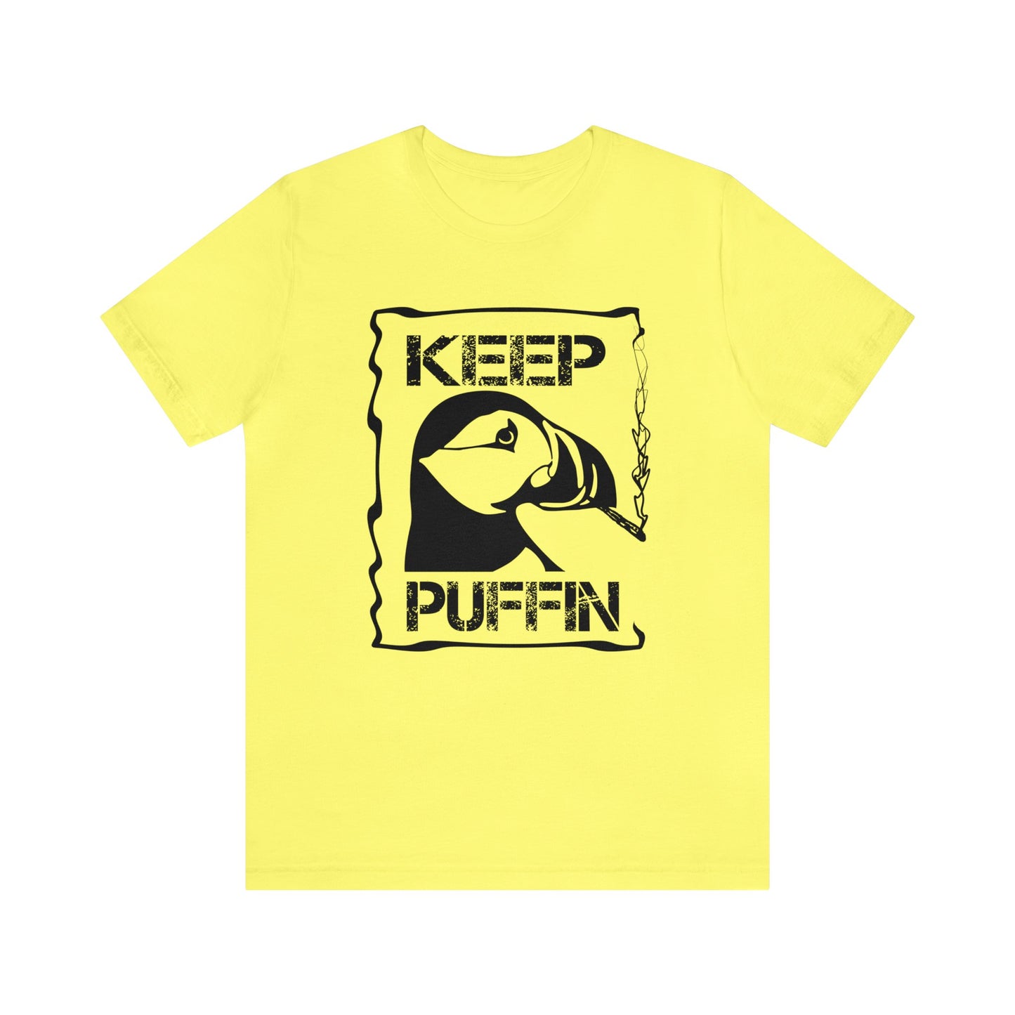 Keep Puffin..Unisex Jersey Short Sleeve Tee