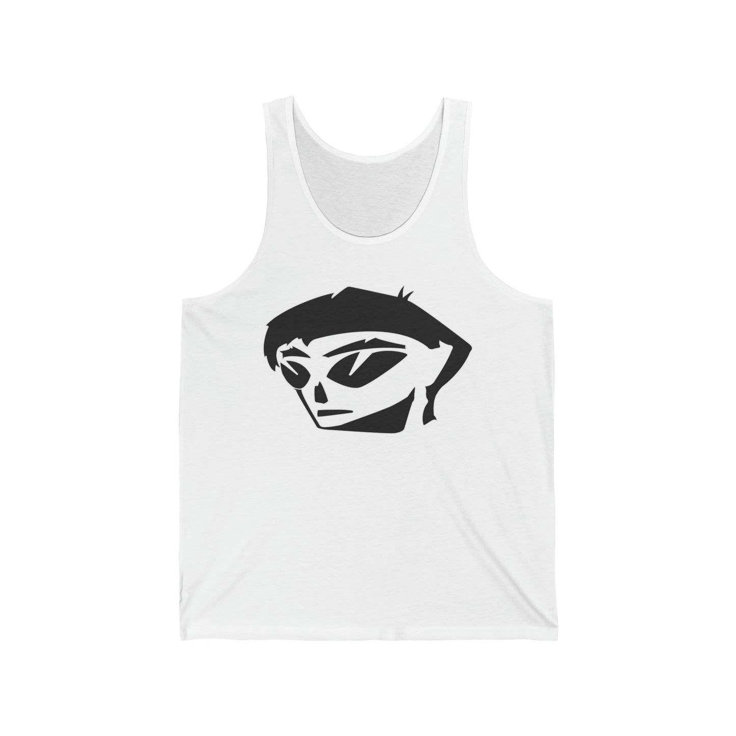 Alien Boy. Unisex Jersey Tank