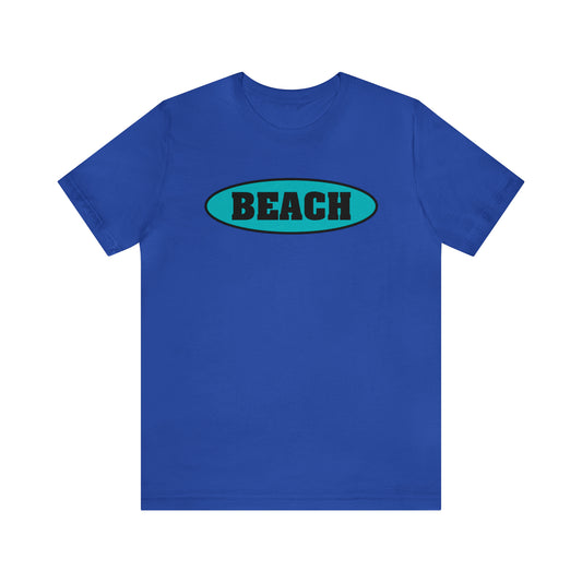 BEACH..Unisex Jersey Short Sleeve Tee