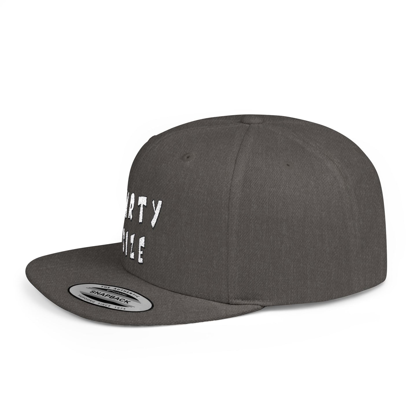 Party Size Flat Bill Snapback