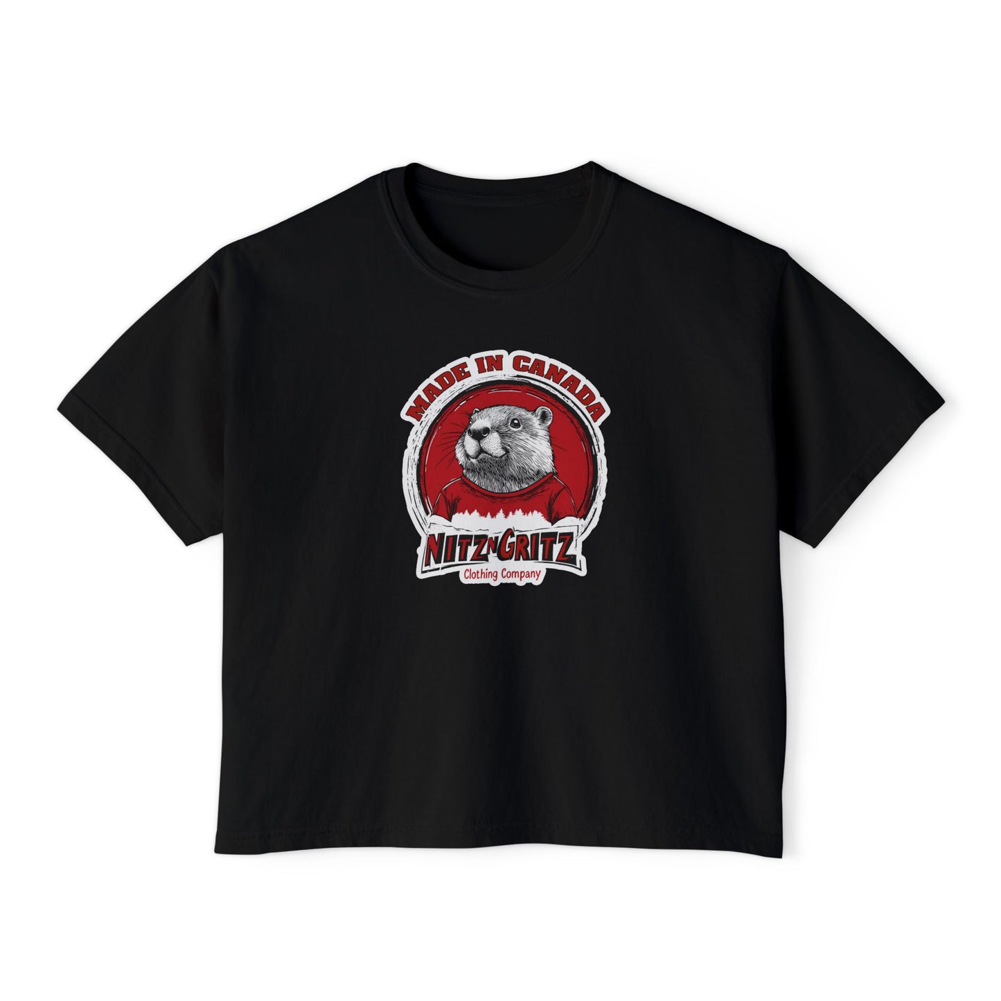 NitznGritz' Made in Canada Women's Boxy Tee