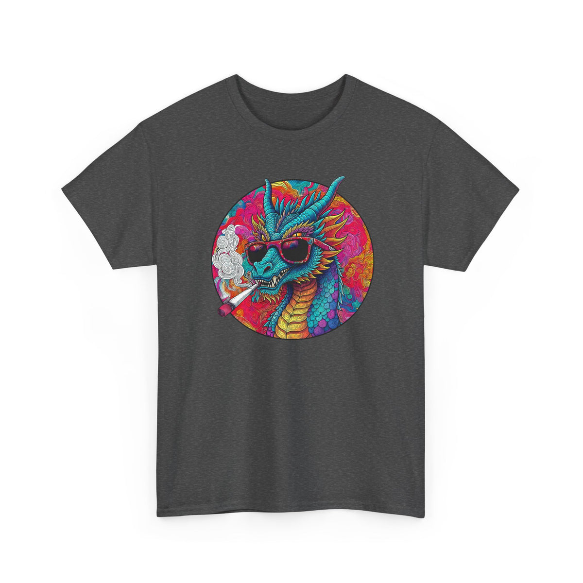 Dragon Puffer Unisex Heavy Cotton Tee