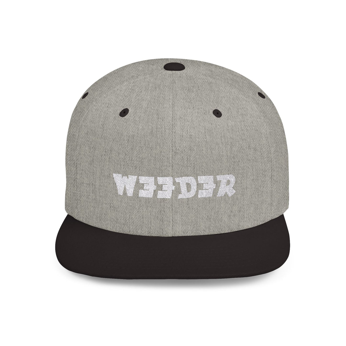 Weeder wear Flat Bill Snapback