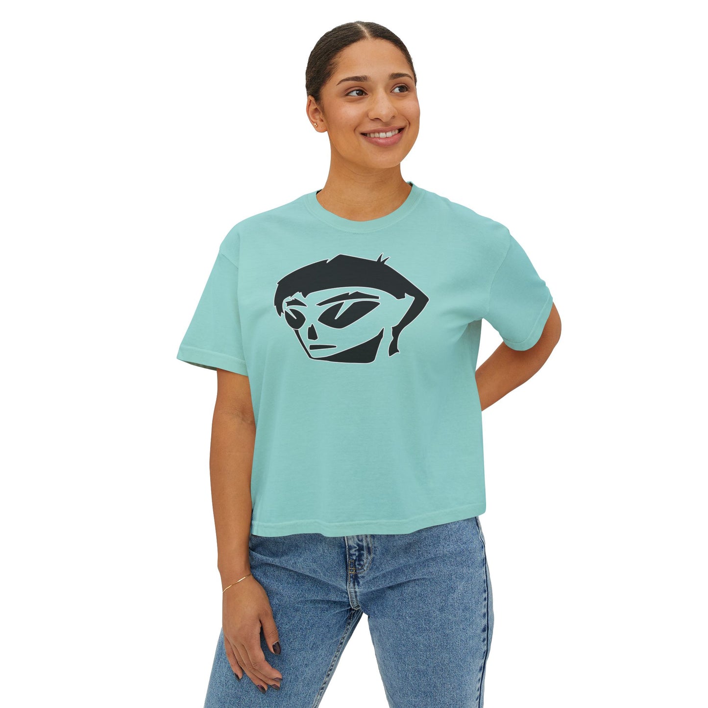 Alien Boy Women's Boxy Tee