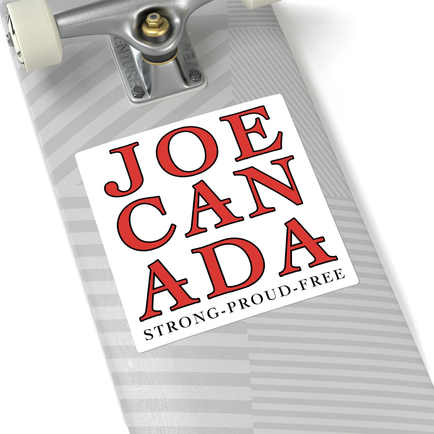 Joe Can Strong....Square Stickers