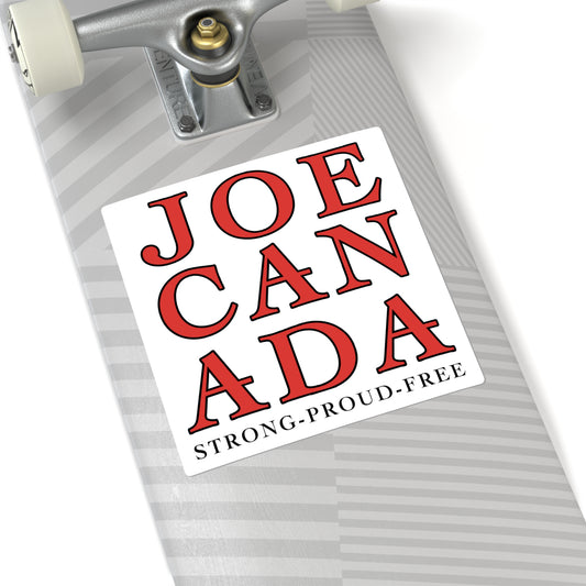 Joe Can Strong....Square Stickers