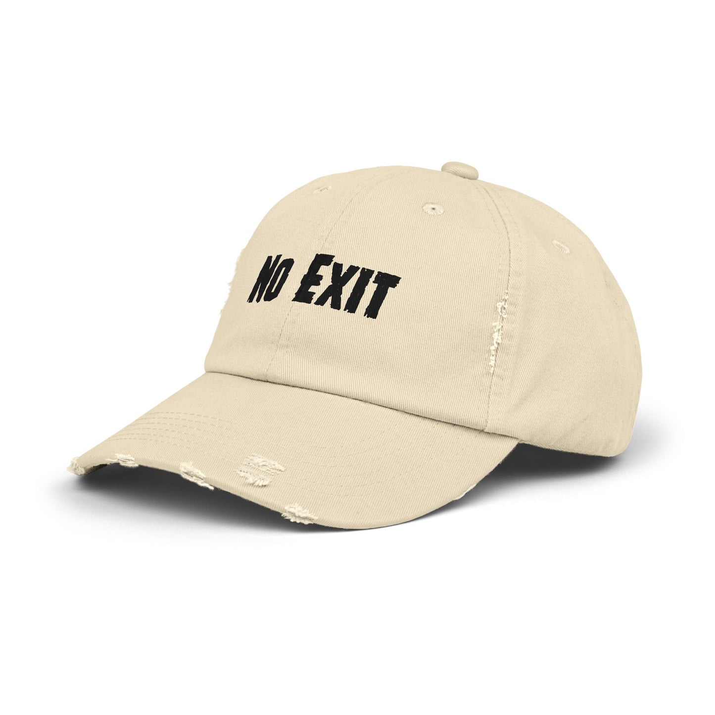 No Exit ,Unisex Distressed Cap