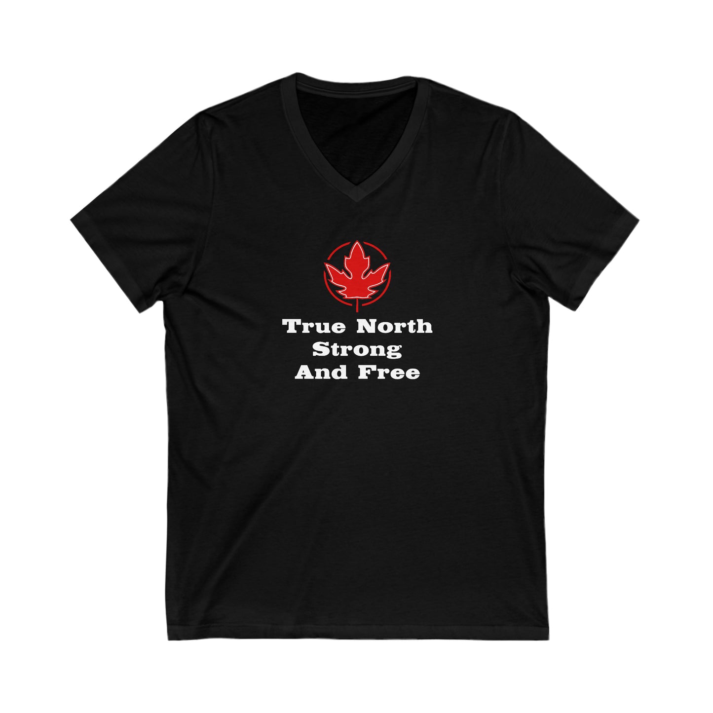 True North...Unisex Jersey Short Sleeve V-Neck