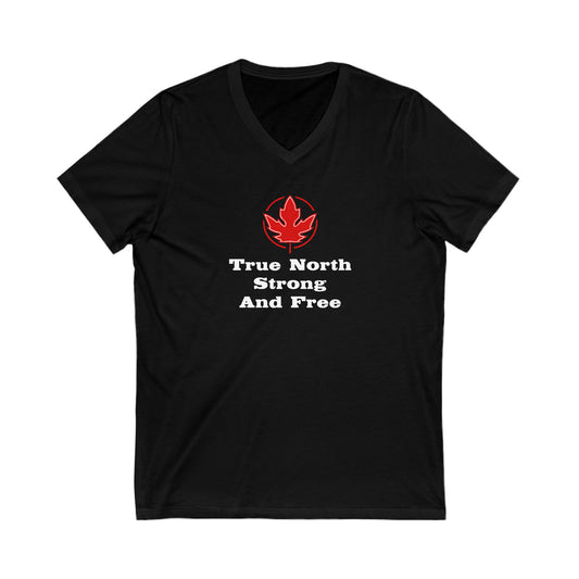 True North...Unisex Jersey Short Sleeve V-Neck