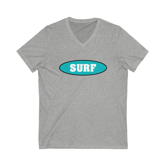 Beach..Unisex Jersey Short Sleeve V-Neck