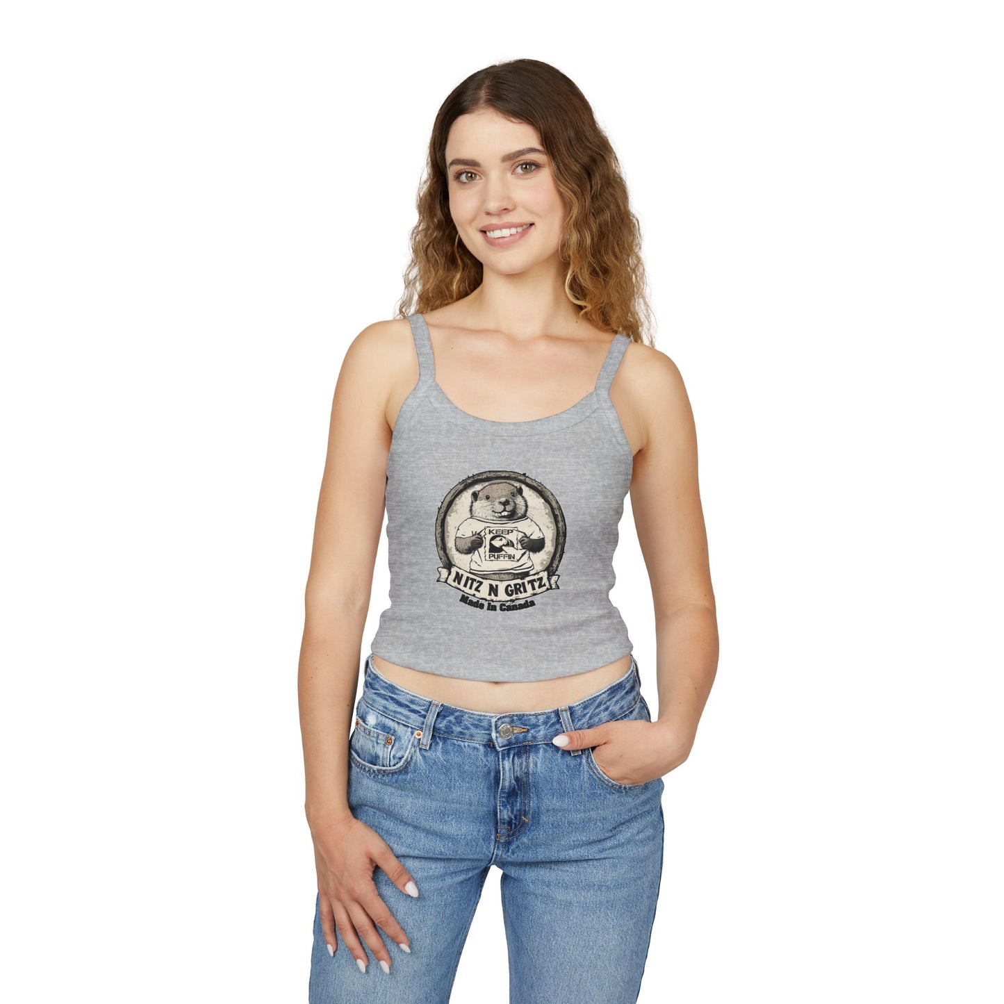 NitznGritz' Made in Canada KP Women's Spaghetti Strap Tank Top