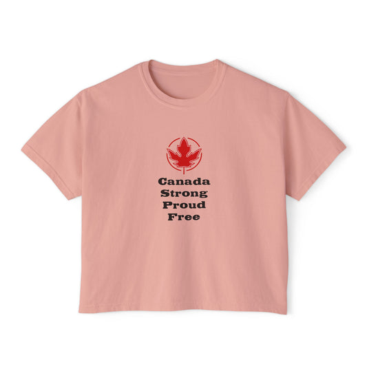 Joe Can Strong Proud Women's Boxy Tee