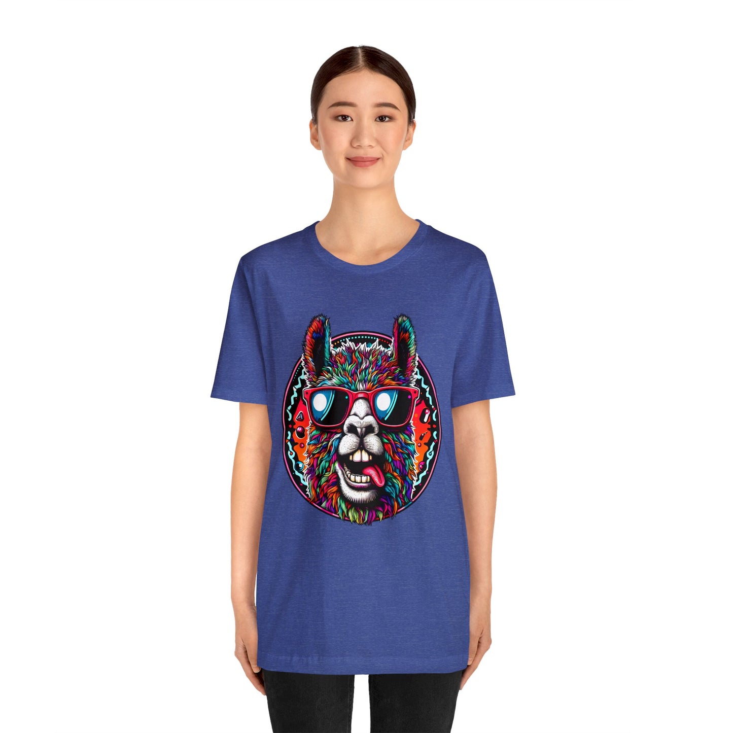 Mamma Llama..Unisex Jersey Short Sleeve Tee