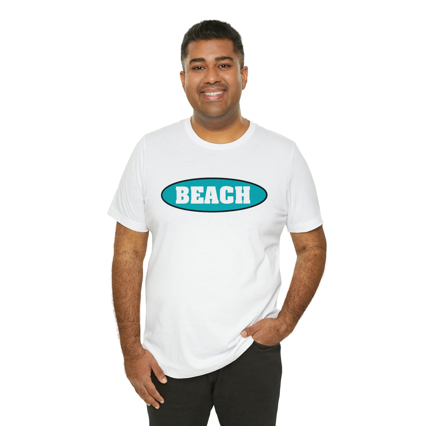 BEACH..Unisex Jersey Short Sleeve