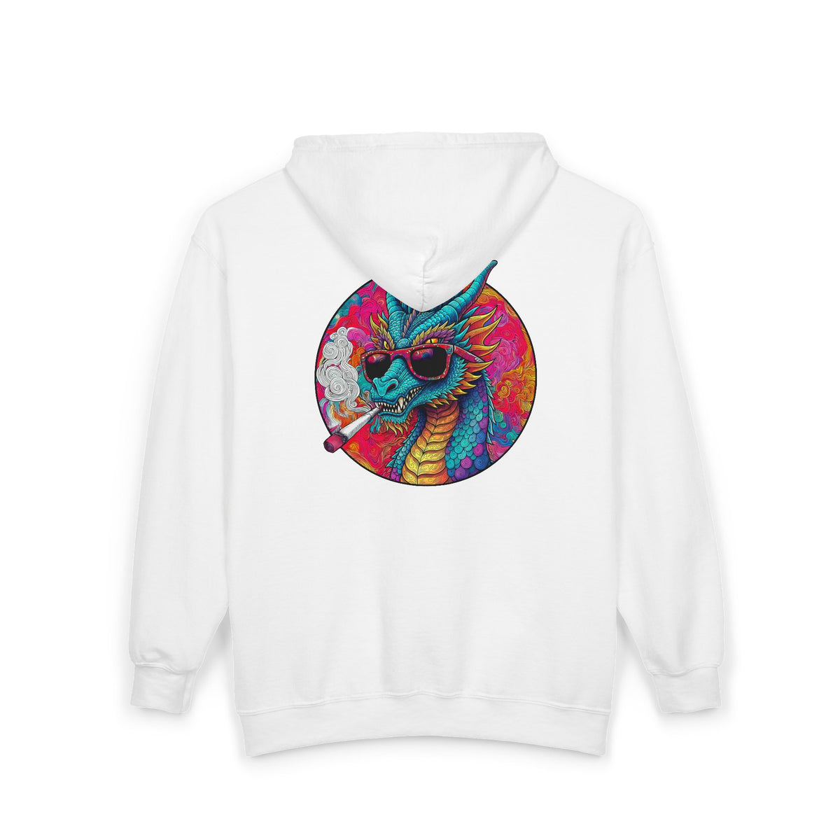 Dragon Puffer Unisex Heavy Blend™ Full Zip Hooded Sweatshirt