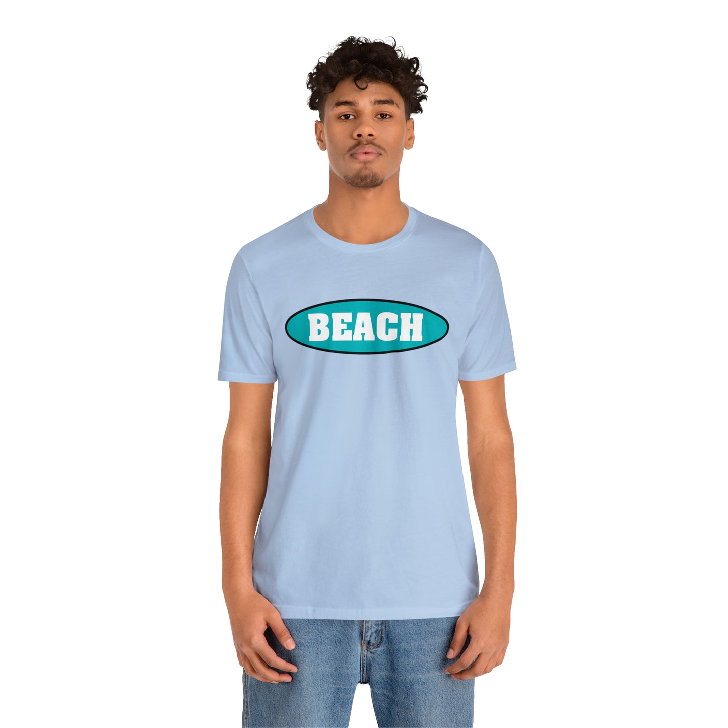 BEACH..Unisex Jersey Short Sleeve
