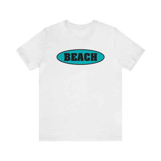 BEACH..Unisex Jersey Short Sleeve Tee