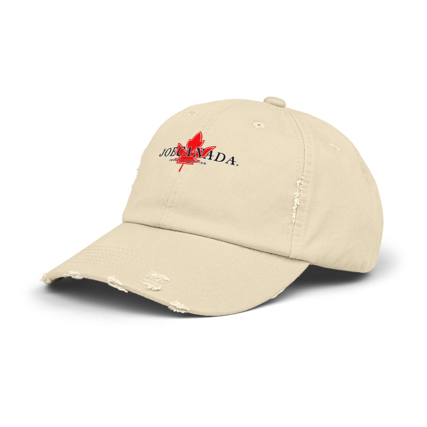 Trademarked JoeCanada Unisex Distressed Cap