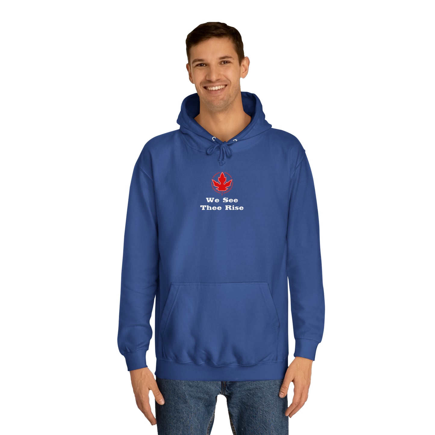 We See..Unisex College Hoodie