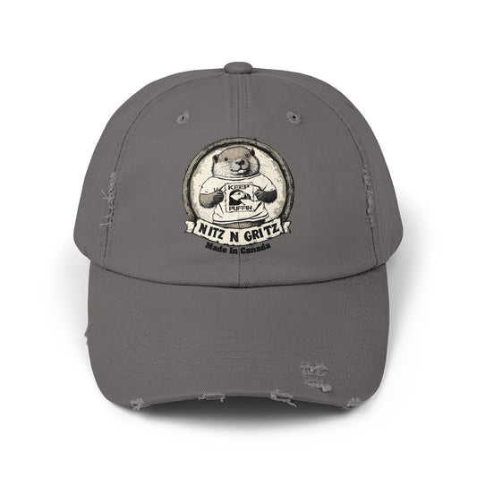 NitznGritz KP Made in Canada Unisex Distressed Cap