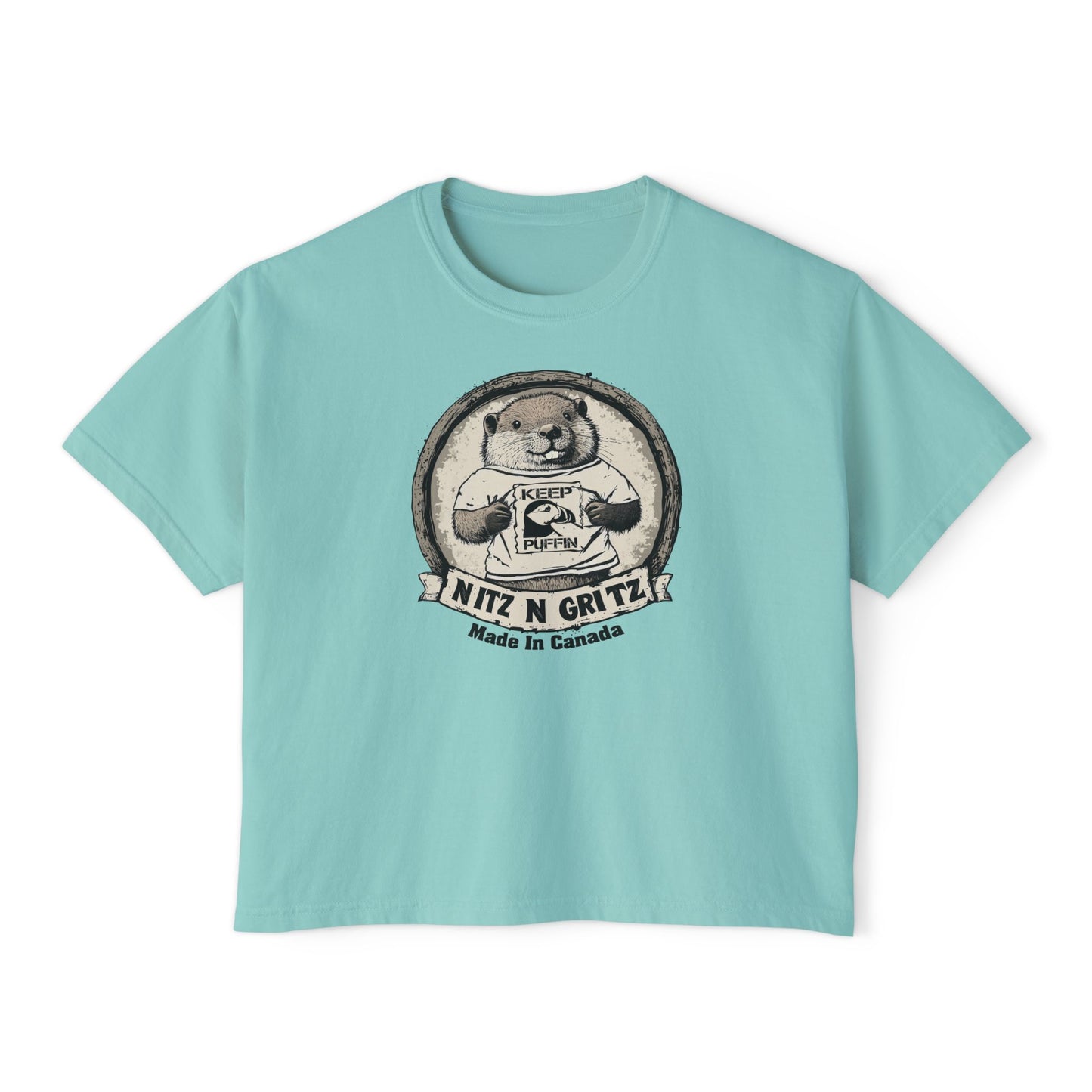 NitznGritz' Made in Canada Women's Boxy Tee