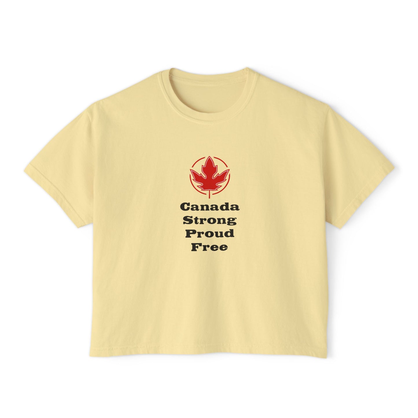Joe Can Strong Proud Women's Boxy Tee