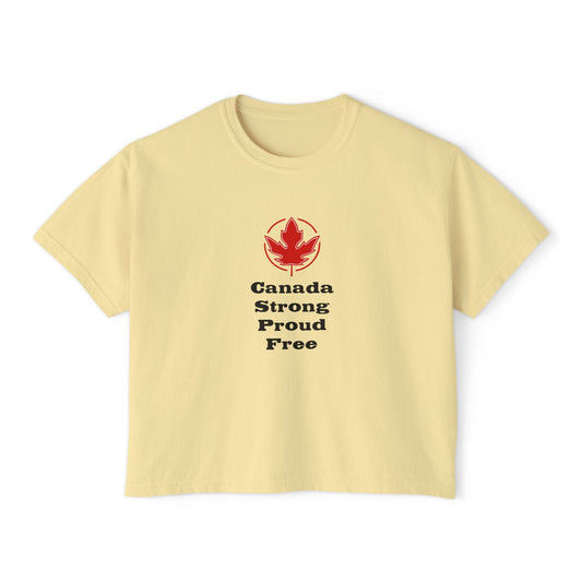 Joe Can Strong Proud Women's Boxy Tee