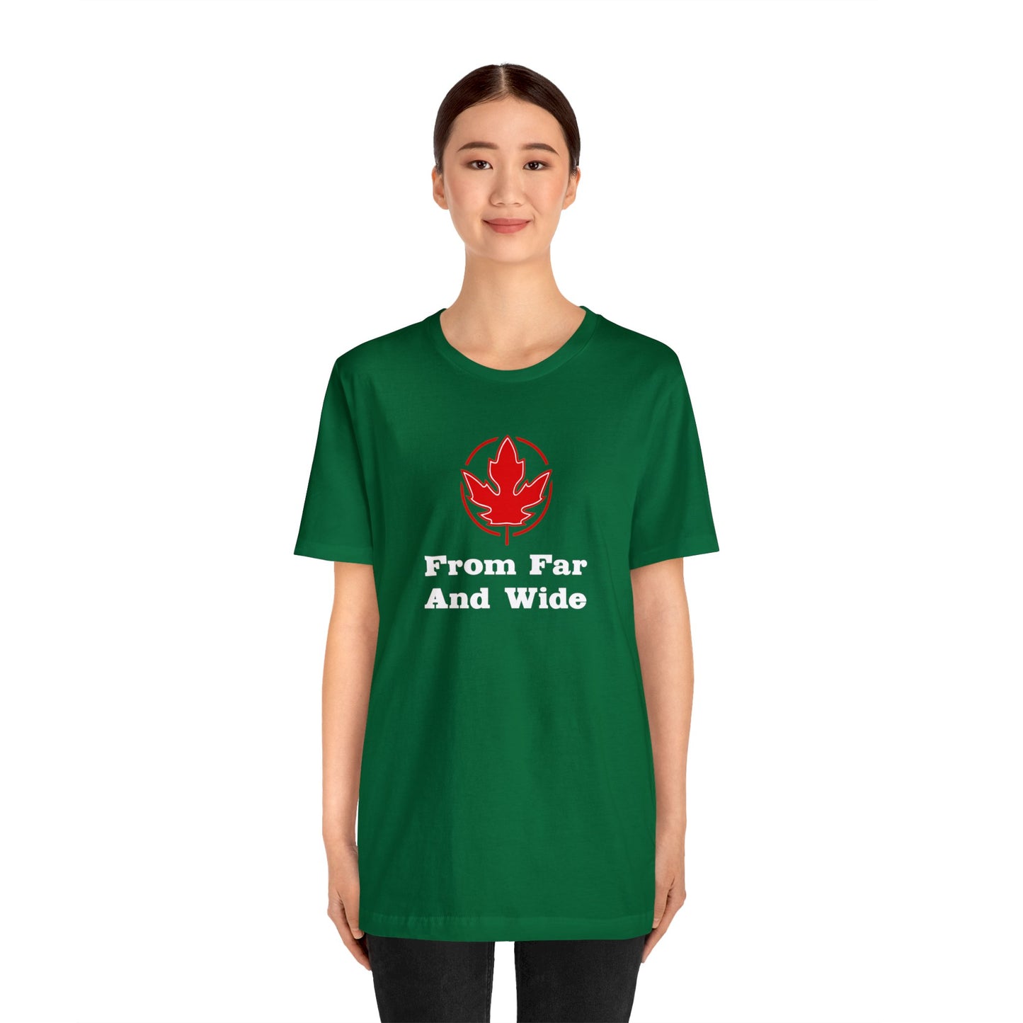 From Far..Unisex Jersey Short Sleeve Tee