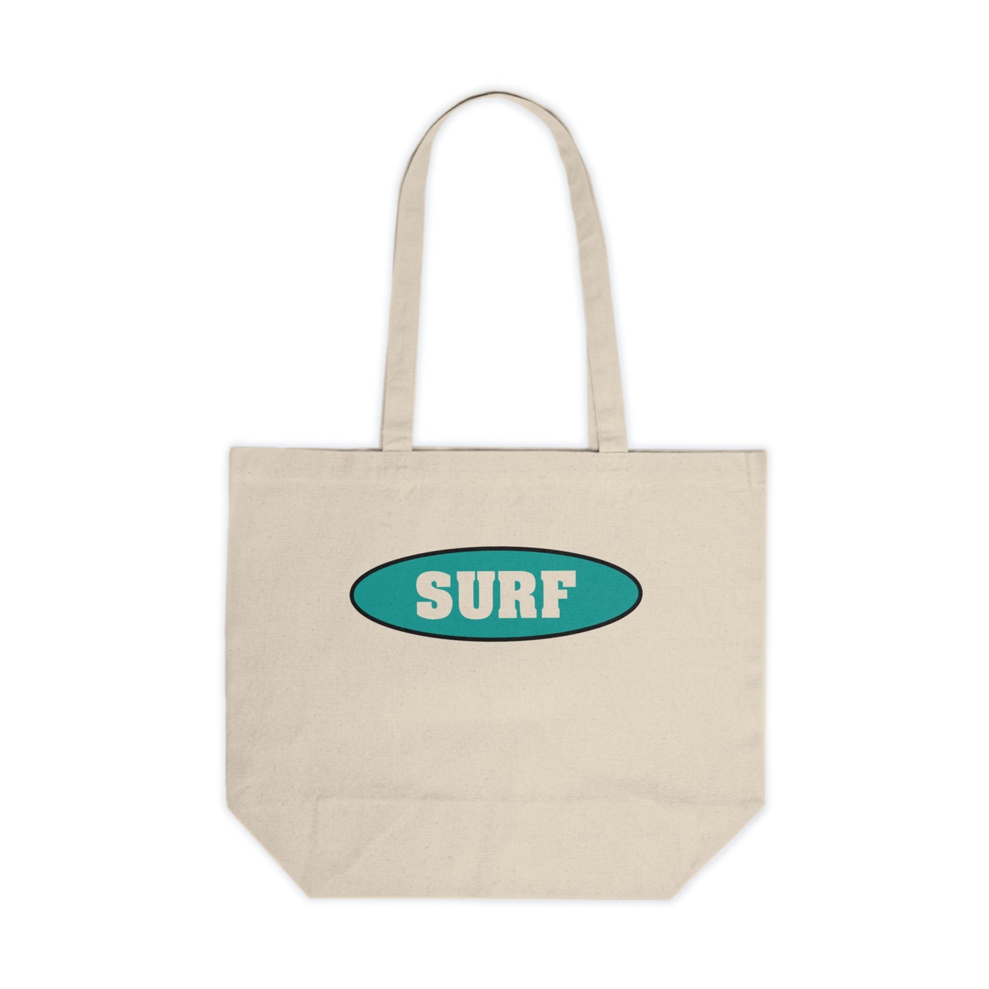 Surf beach tote.  Canvas Shopping Tote