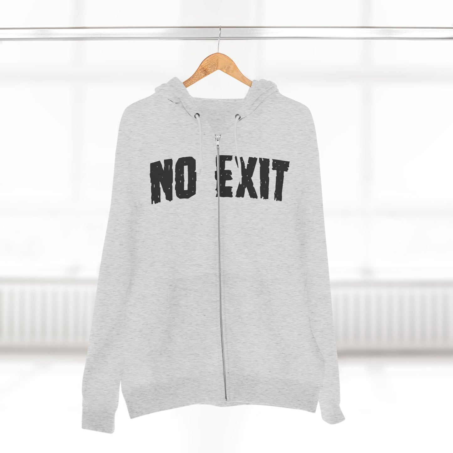 No Exit Unisex Zip Hoodie