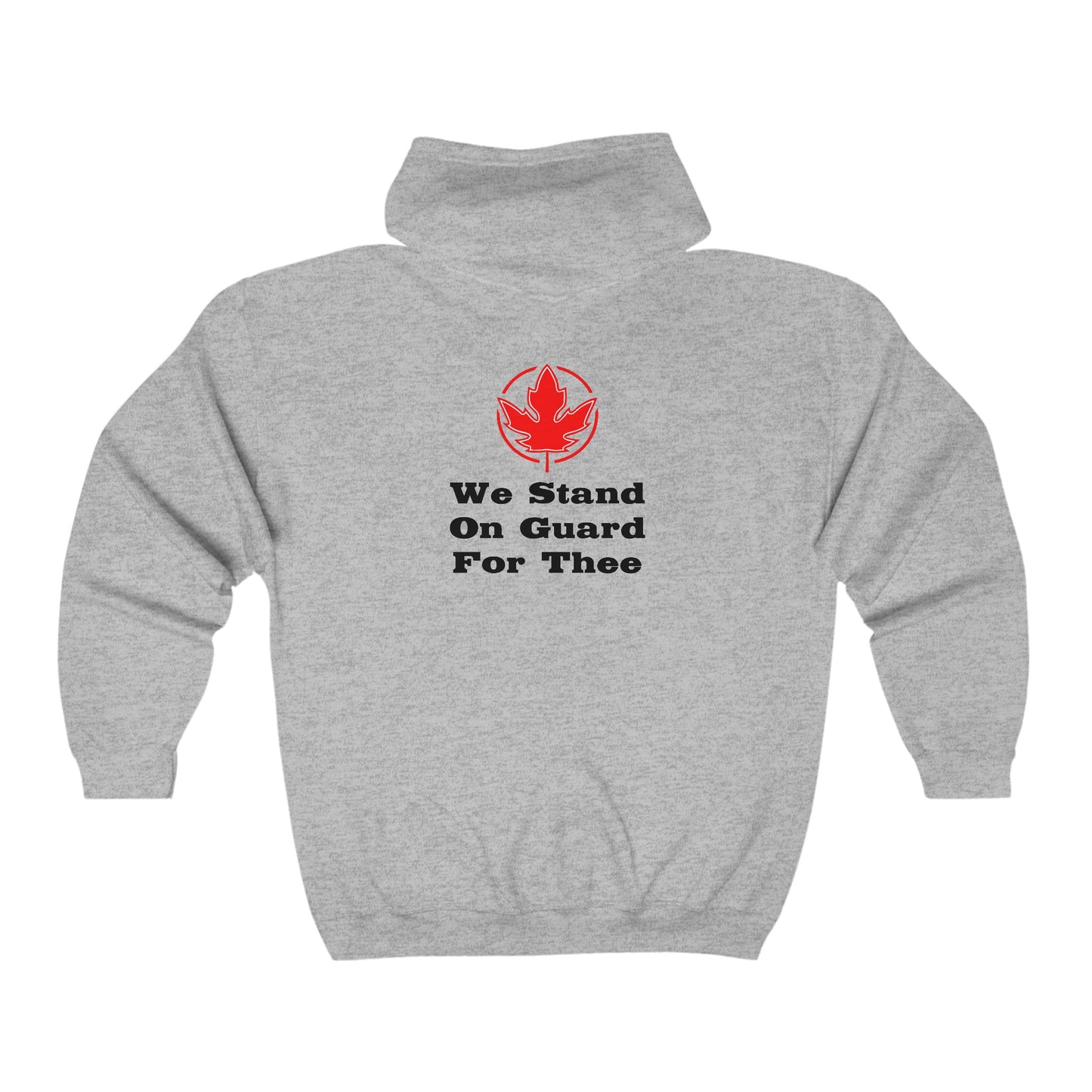 We Stand On Guard.  Unisex Heavy Blend™ Full Zip Hooded Sweatshirt
