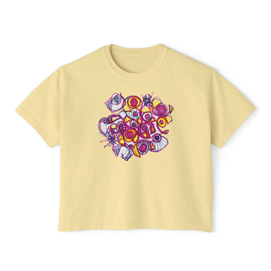 Arty Cloud Women's Boxy Tee