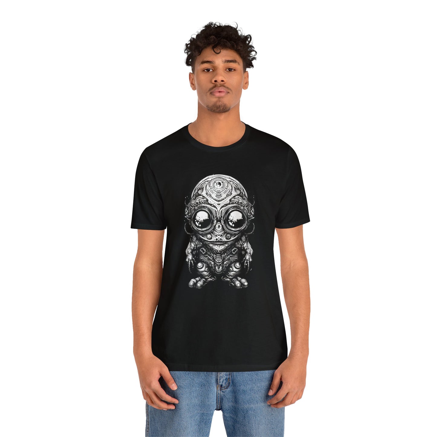 Alien Here..Unisex Jersey Short Sleeve Tee