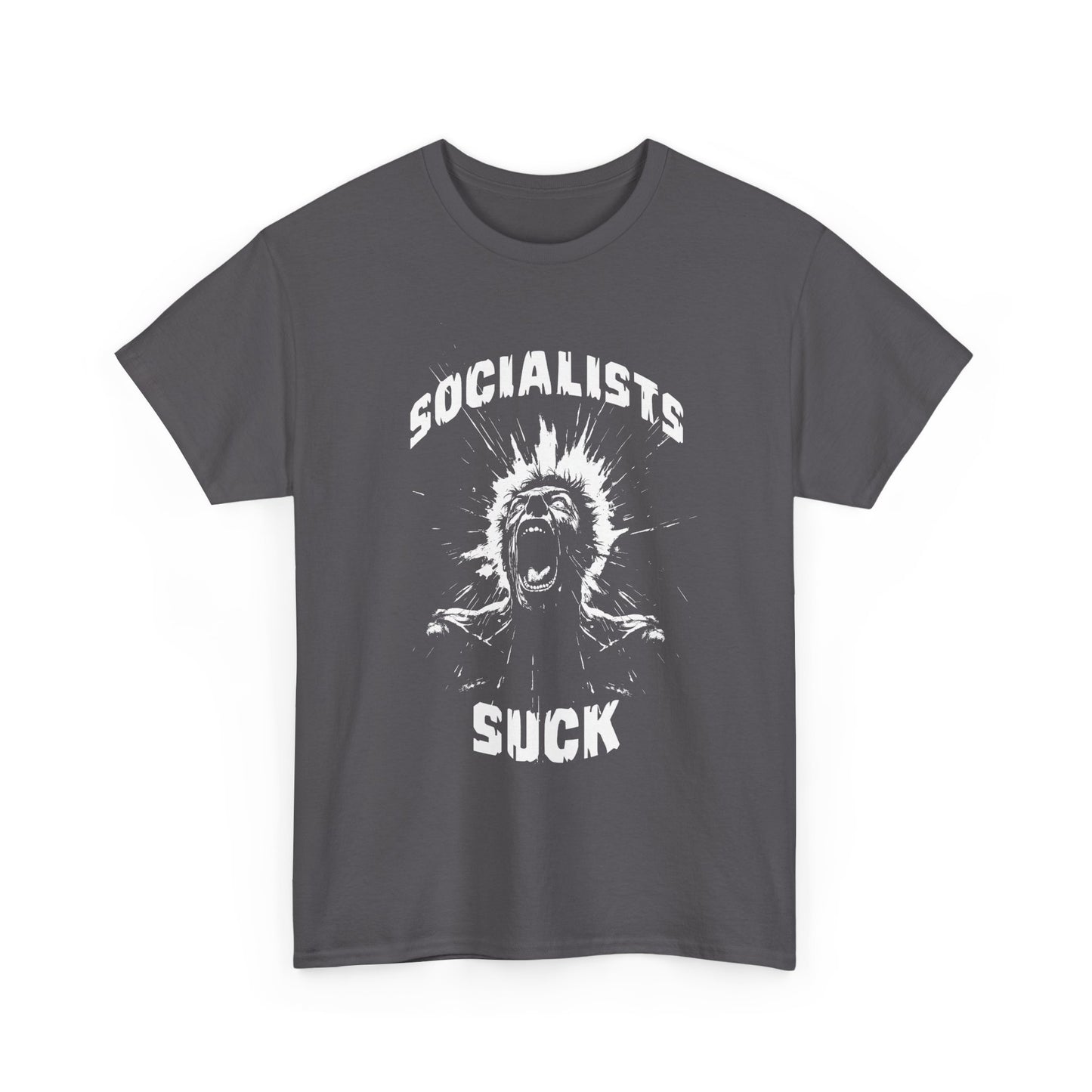 Socialists Suck Unisex Heavy Cotton Tee
