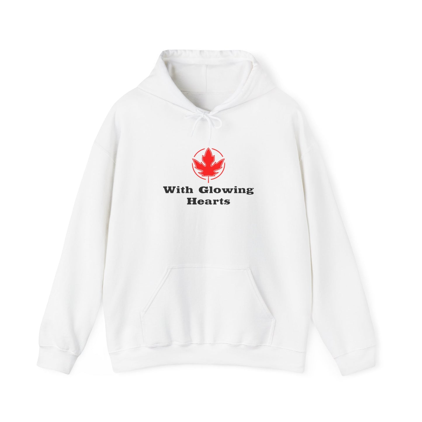 With Glowing Hearts.  Unisex Heavy Blend™ Hooded Sweatshirt