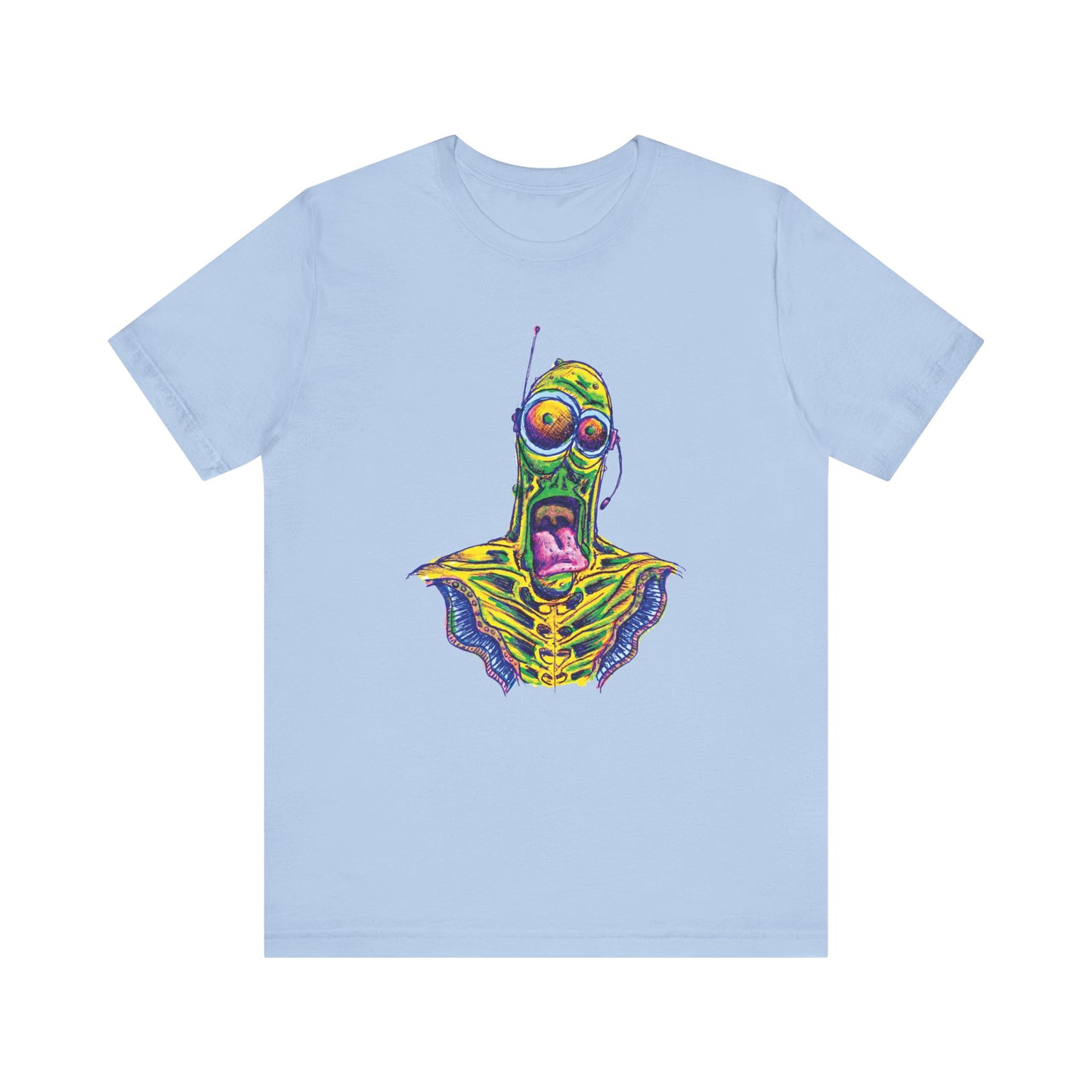 Happy Alien    Unisex Jersey Short Sleeve Tee
