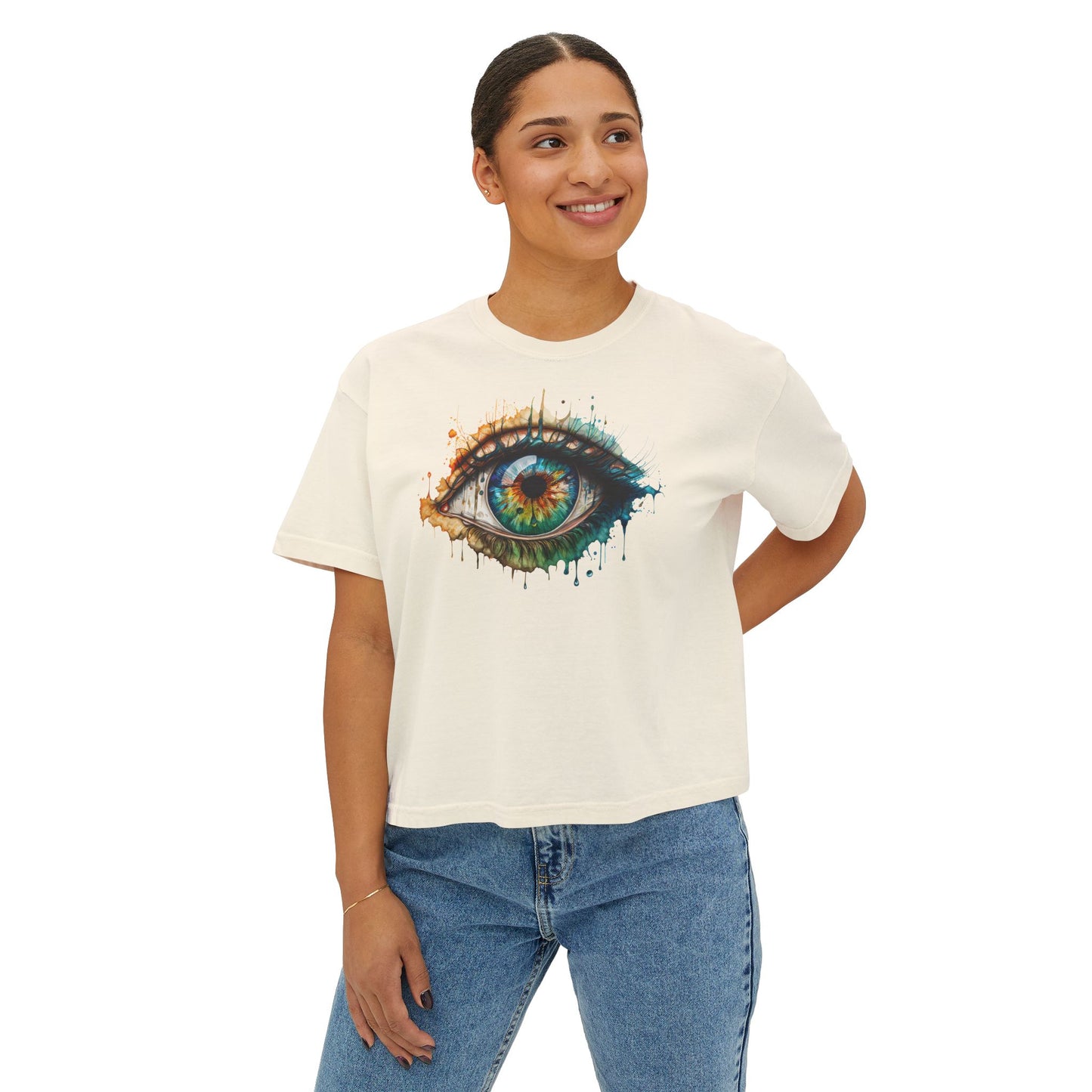 Color Eye Women's Boxy Tee