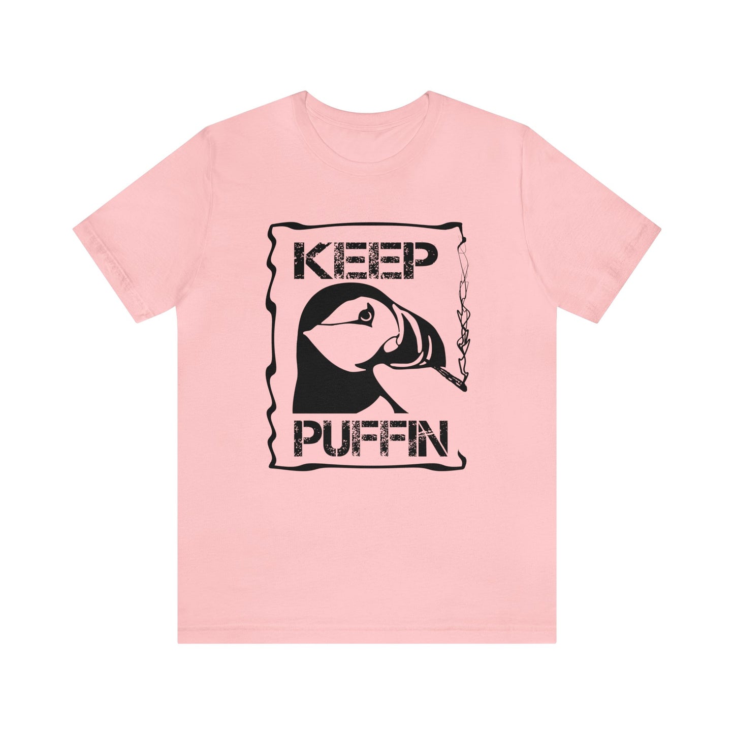 Keep Puffin..Unisex Jersey Short Sleeve Tee