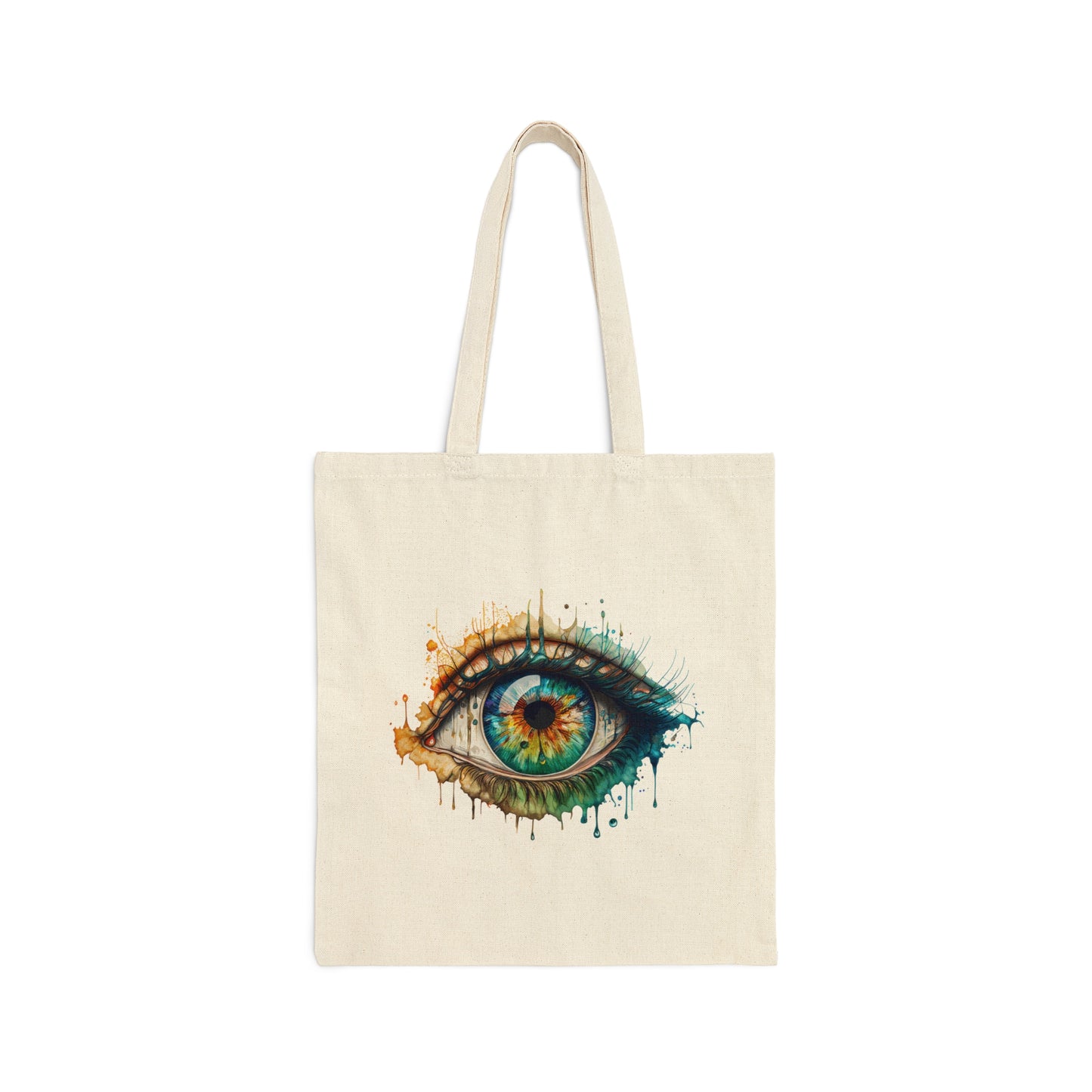 Eye Colour..Cotton Canvas Tote Bag