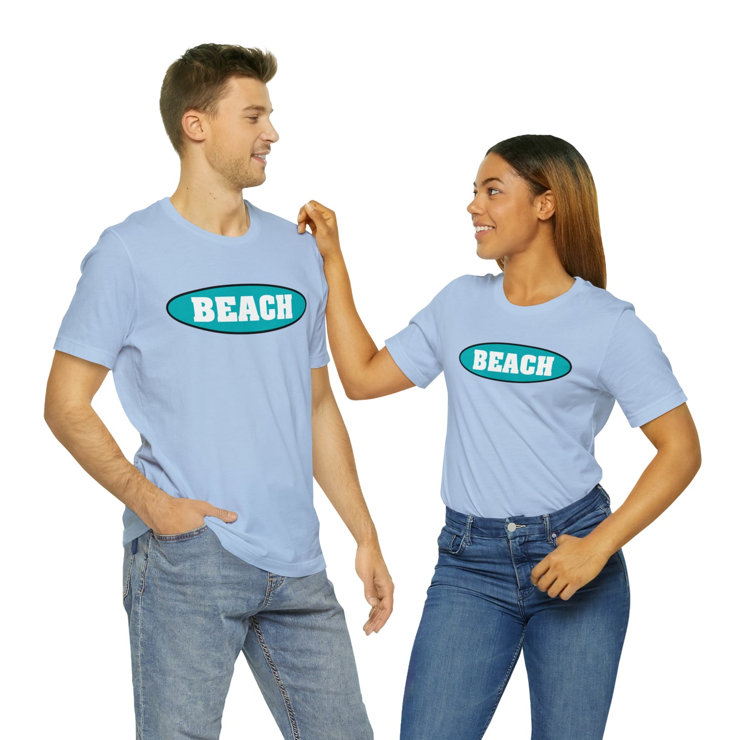 BEACH..Unisex Jersey Short Sleeve
