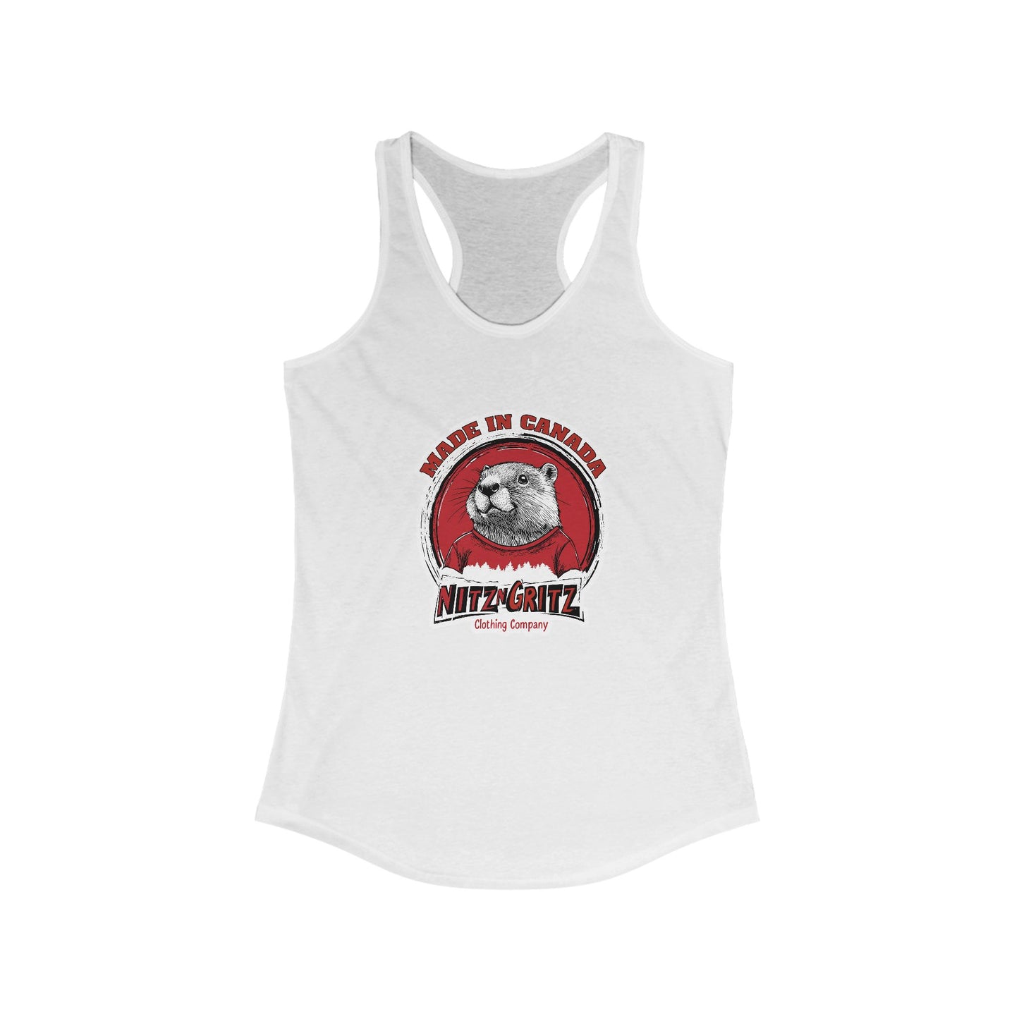 NitznGritz' Made in Canada Women's Ideal Racerback Tank