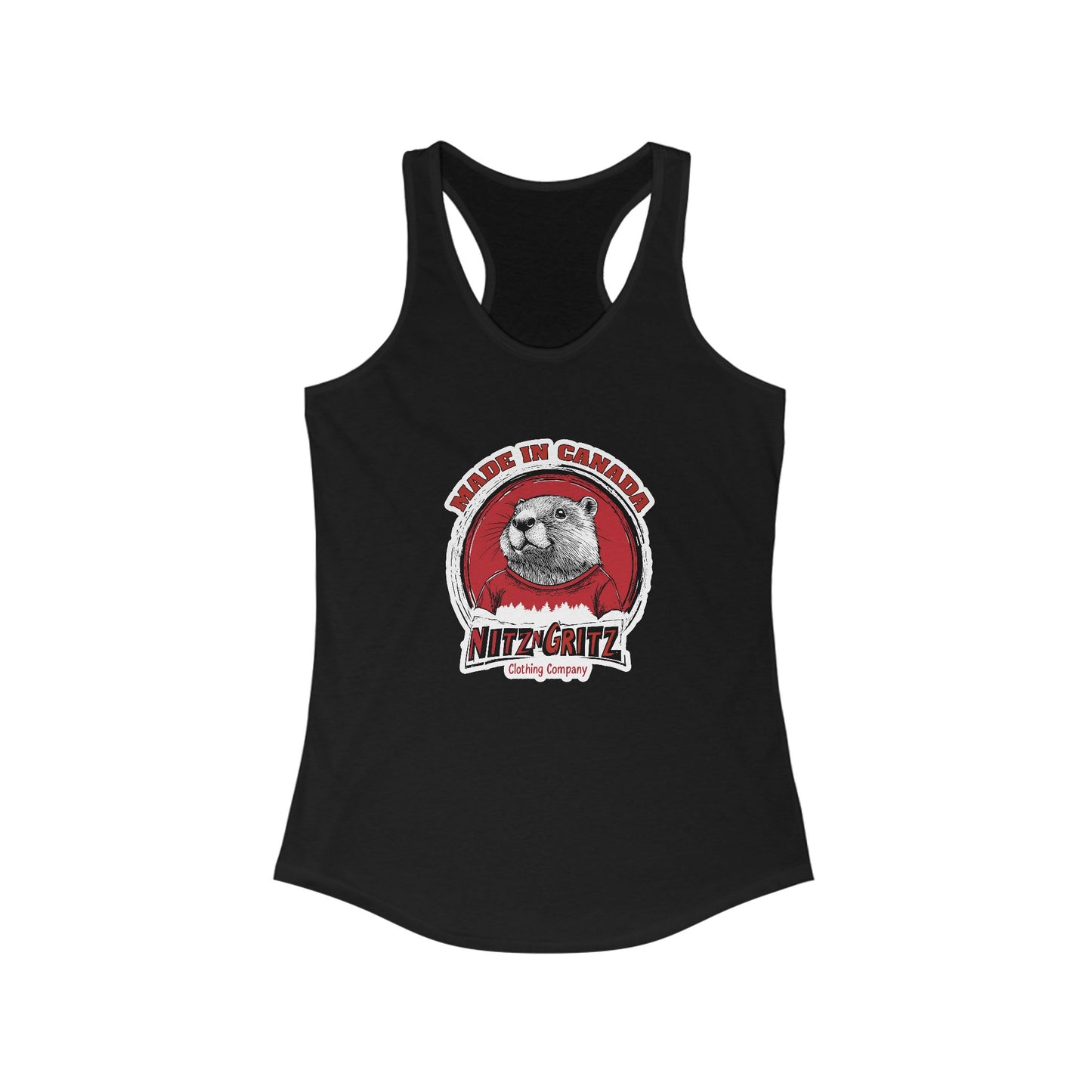 NitznGritz' Made in Canada Women's Ideal Racerback Tank